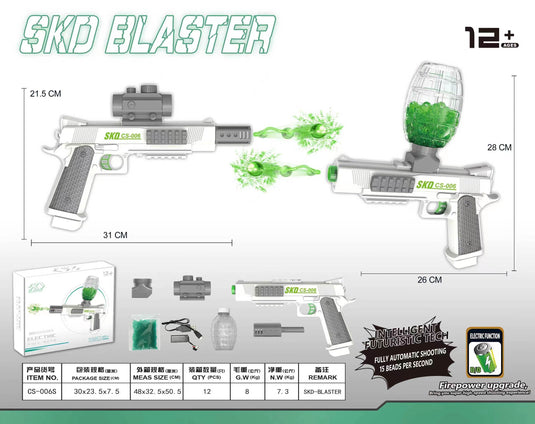 SKD CS006 Gel Ball Blaster with 5000PCS Watter Beads