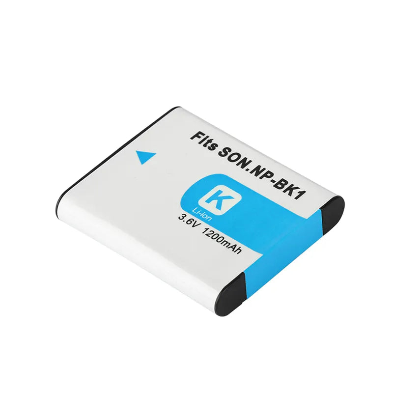 Load image into Gallery viewer, NP-BK1 3.6V Digital Battery 1200mAh For SONY A58 A65 A77 A450 A550 A560 A580 A900 A200 A300 A350 A700 A850 F717 FM500H Camera Batteries