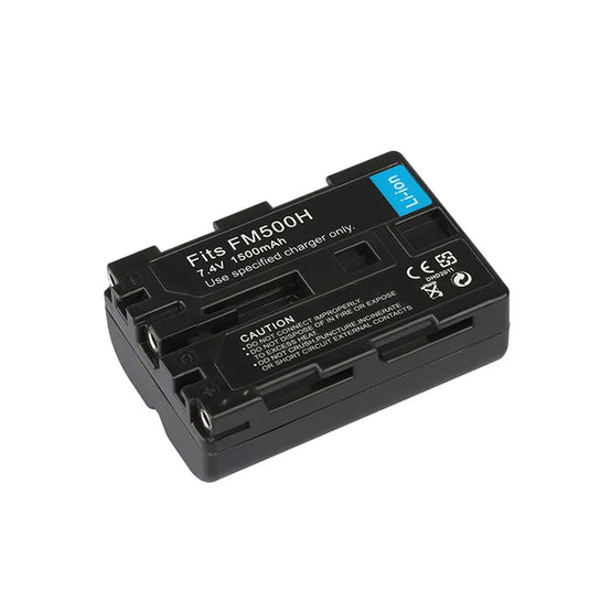 NP-FM500H 7.4V Digital Battery 1500mAh For SONY A58 A65 A77 A450 A550 A560 A580 A900 A200 A300 A350 A700 A850 F717 FM500H Camera Batteries