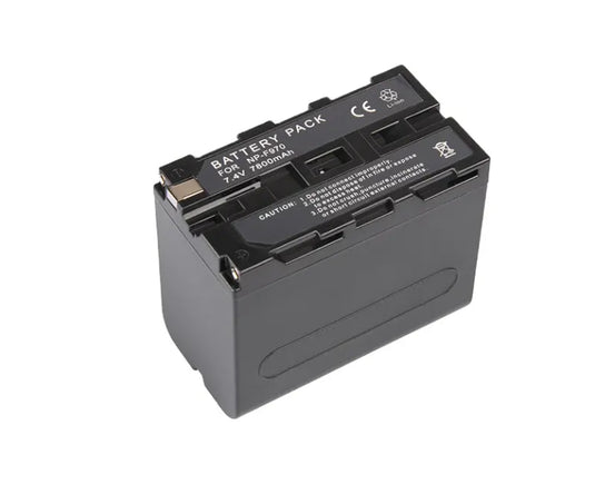 7.4V NP-F970 Camera Battery 7800mAh Fit For Sony F570 F770 F970 Camcorder Camera Photography Light Lithium Battery Pack Rechargeable Studio Video,1Pcs
