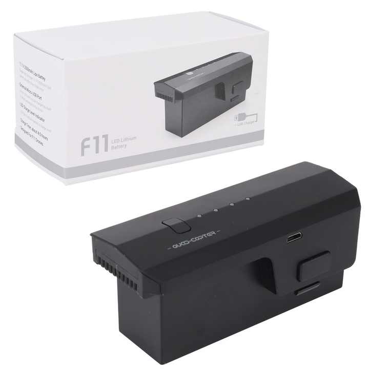 Load image into Gallery viewer, 11.1V SJRC F11 AKKU Drone Battery Replacement 3600mAh for SJRC F11/F11 PRO/ 4K Drone Flight Battery Accessories