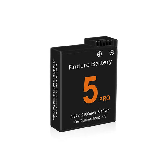 3.87V 2100mAh Battery Replacement Compatible For DJI Osmo Action 3, Action 4, Action 5Pro Sport Cameras Accessories