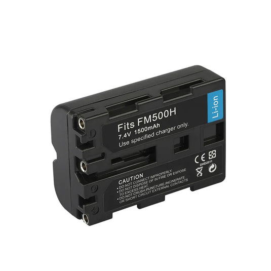NP-FM500H 7.4V Digital Battery 1500mAh For SONY A58 A65 A77 A450 A550 A560 A580 A900 A200 A300 A350 A700 A850 F717 FM500H Camera Batteries