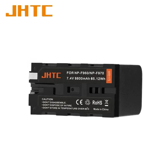 FirstPower 2 Pack NP-F970 Batteries And USB Dual Charger 7.4V 8800mAh For Sony MC1500C 190P 198P F950 HD1000C NP-F970 F960 F950 Photographic Lamp Battery,1Kit