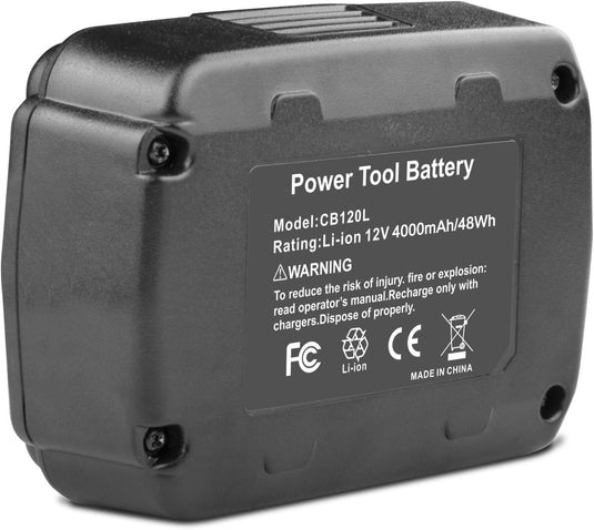 TREE.NB 12V  Ryobi Lithium Ion Battery Fit For Ryobi Cordless Tools BPL-1220 CB120L CB121L Power Tools Battery Replacement,1Pack