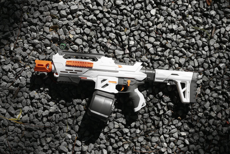 Load image into Gallery viewer, SKD Blaster Automatic Electric Rechargeable Battery Powered Water Bead Gel Ball Blaster Splatter Ball Gun. Electric Water Gun