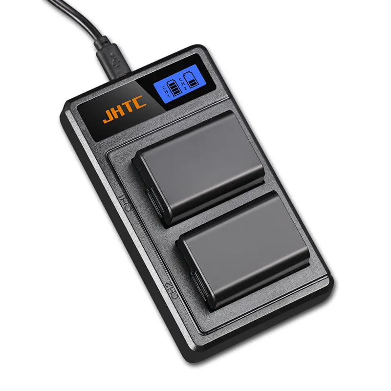 Load image into Gallery viewer, NP-FW50 7.4V Digital Battery Charger Kit 1080mAh Compatible With Sony A6000 A6400 A6300 A6500 A7 A7II A7RII A7SII A7S A7S2 A7R NPFW50 Cameras Batteries