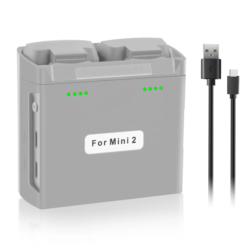 Load image into Gallery viewer, DJI Mini 4K Battery Charger, DJI Mini 4K Two-Way Charging Hub DJI Mini 2 Battery Charger Compatible With DJI Mini 4K/Mini SE /Mini 2SE/ Mini2 For DJI Mini 4K Accessories & DJI Drone,2Way/3Way