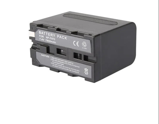 7.4V NP-F970 Camera Battery 7800mAh Fit For Sony F570 F770 F970 Camcorder Camera Photography Light Lithium Battery Pack Rechargeable Studio Video,1Pcs