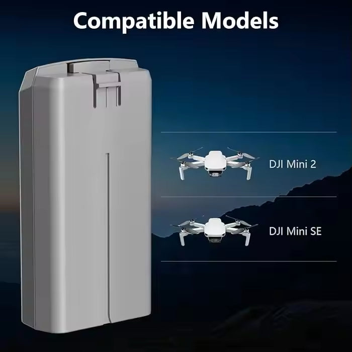Load image into Gallery viewer, 7.7V Mini 2 Drone Akku Lithium Polymer Battery Replacement 2400 mAh for DJI Mini 2 SE Drone Battery