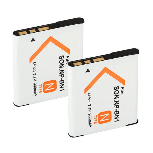 Power NP-BN1 3.7V Battery Replacement 900mAh For SONY DSC WX5 TX9 T99 TX7 TX5 W390 W380 W350 W320 W360 QX100 900mah NPBN1 Camera Batteries,1~2Pcs