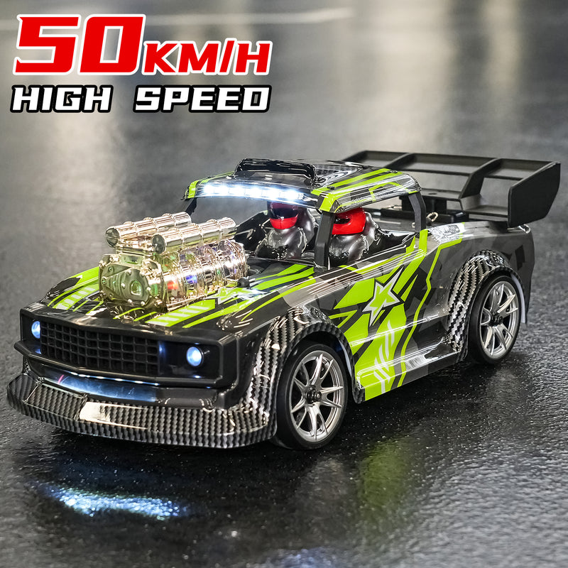Load image into Gallery viewer, GUOKAI Drift racing car 50KM/H High Speed 4 Wheel Drive Gyro Stabilized All Terrain with Led Light