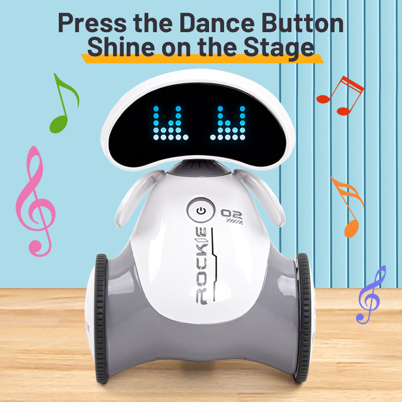Load image into Gallery viewer, JJRC Smart Rocky Intellegent Robot , Remote Control Programmable Robotic Toy with Interactive Bionic Actions, Music & Storytelling, STEM Educational Gift for Boys Girls