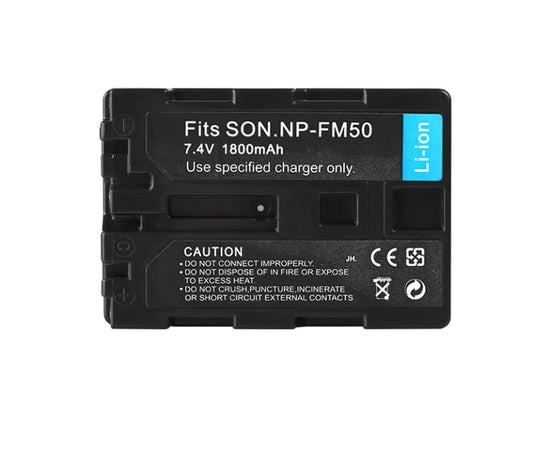 BM Premium 7.4V NP-FM500H Battery 1800mAh Fit For Sony NP FM500 Camera,1pcs