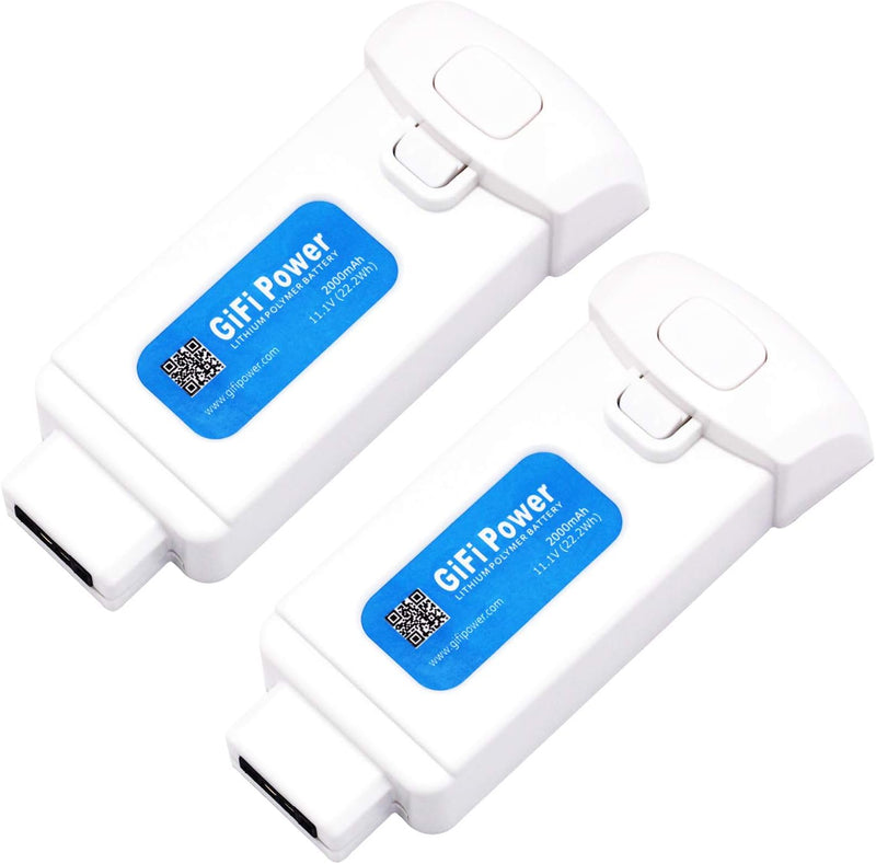 Load image into Gallery viewer, 11.1V GiFi MaximalPower Replacement 2000mAh 3S Lipo Battery for Yuneec Breeze 4k Drone