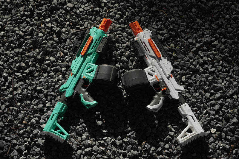 Load image into Gallery viewer, SKD Blaster Automatic Electric Rechargeable Battery Powered Water Bead Gel Ball Blaster Splatter Ball Gun. Electric Water Gun