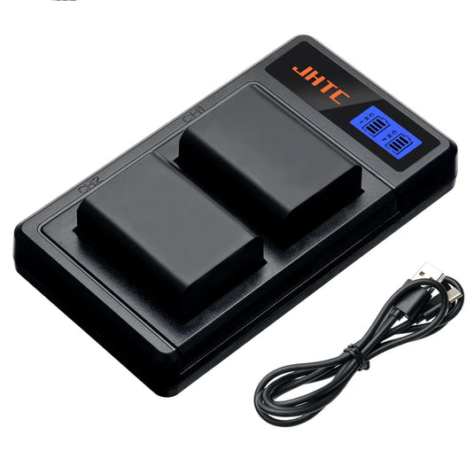 NP-FW50 7.4V Digital Battery Charger Kit 1080mAh Compatible With Sony A6000 A6400 A6300 A6500 A7 A7II A7RII A7SII A7S A7S2 A7R NPFW50 Cameras Batteries