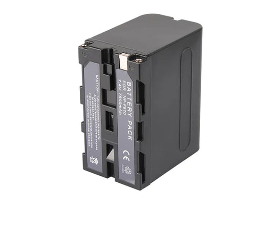 7.4V NP-F970 Camera Battery 7800mAh Fit For Sony F570 F770 F970 Camcorder Camera Photography Light Lithium Battery Pack Rechargeable Studio Video,1Pcs
