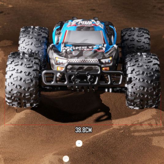 1:18 Full Scale High Speed 4WD GT Control System, Speed 80 km/h,Splash Proof 3670-2500KV Brushless Motor, JX torque Metal Servo
