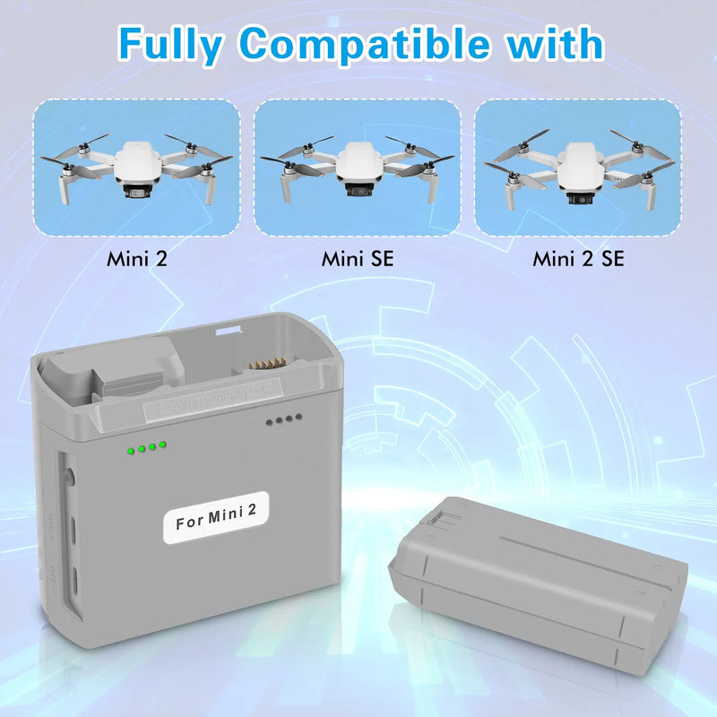 Load image into Gallery viewer, DJI Mini 4K Battery Charger, DJI Mini 4K Two-Way Charging Hub DJI Mini 2 Battery Charger Compatible With DJI Mini 4K/Mini SE /Mini 2SE/ Mini2 For DJI Mini 4K Accessories & DJI Drone,2Way/3Way