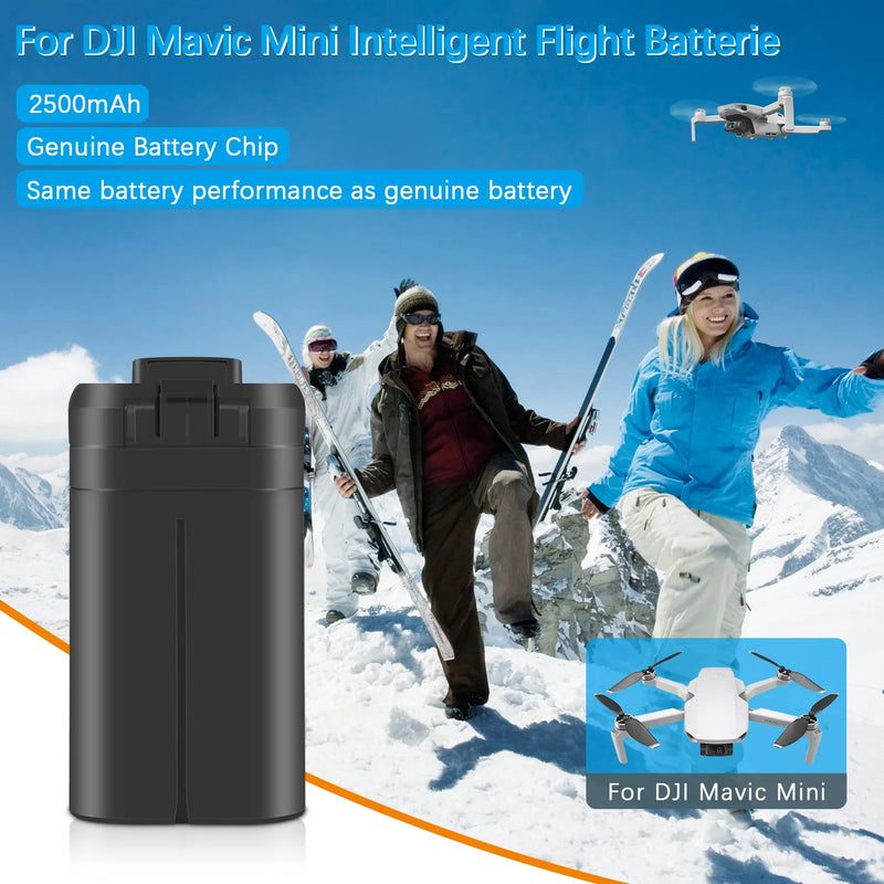 Load image into Gallery viewer, DJI Mini 2 7.2V Intelligent Flight Battery Replacement 2500mAh Fit For DJI Mini 2 SE / Mini SE / Mini 2 Drone Accessories, 1 Pack