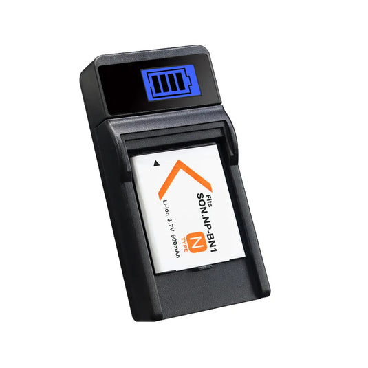 Power NP-BN1 3.7V Battery Replacement 900mAh For SONY DSC WX5 TX9 T99 TX7 TX5 W390 W380 W350 W320 W360 QX100 900mah NPBN1 Camera Batteries,1~2Pcs