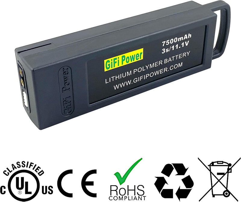 Load image into Gallery viewer, 11.1V High Capacity Replacement Drone Battery 7500mAh For YUNEEC Q500 / Q500+ / Q500+PRO / Q5004K / Yuneec Q500 4K Typhoon RC Drone