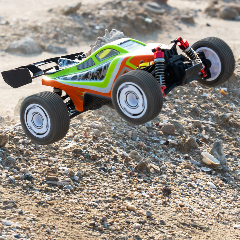 Load image into Gallery viewer, GUOKAI 1/16 The large tire High-speed Remote control Off-Road Vehicle, Adopts Four-Drive Force with Brushed Motor, Strong Power easy to deal with Various Terrains