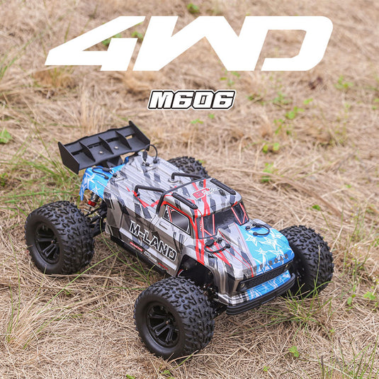 1:12 Bigfoot off-road Truck Metal gear Synchronous Control System Speed 60km/h, Splash-Proof 3800KV Brushless Motor , Metal Servo Four-Channel Gun Control