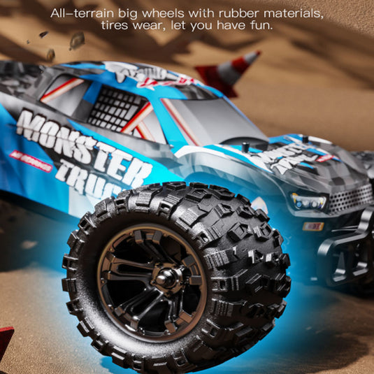 1:18 Full Scale High Speed 4WD GT Control System, Speed 80 km/h,Splash Proof 3670-2500KV Brushless Motor, JX torque Metal Servo