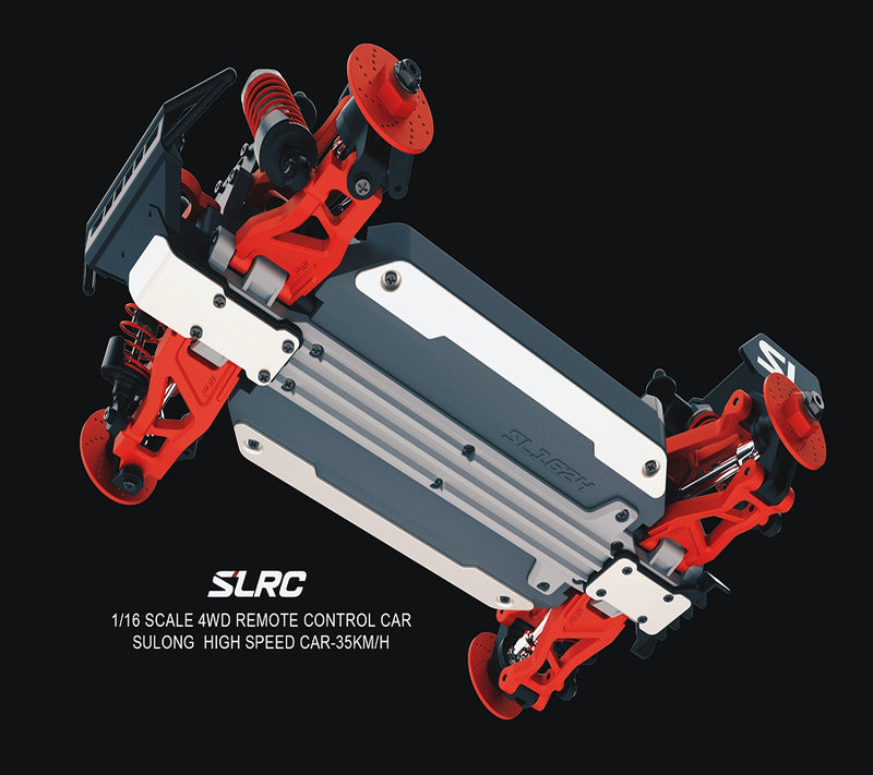 Load image into Gallery viewer, SULONG 1/16 Scale 4WD Hight Speed Remote Control Car With All-Metal Differential Gear, 35KM/H Top Speed, Variable Speed Control & Metal Shock Absorbers