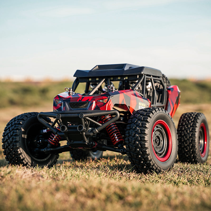 Load image into Gallery viewer, JJRC Remote 2.4G control high-speed car Pull off-road vehicles with LED highlight headlight Carbon brush magneto Strong power output