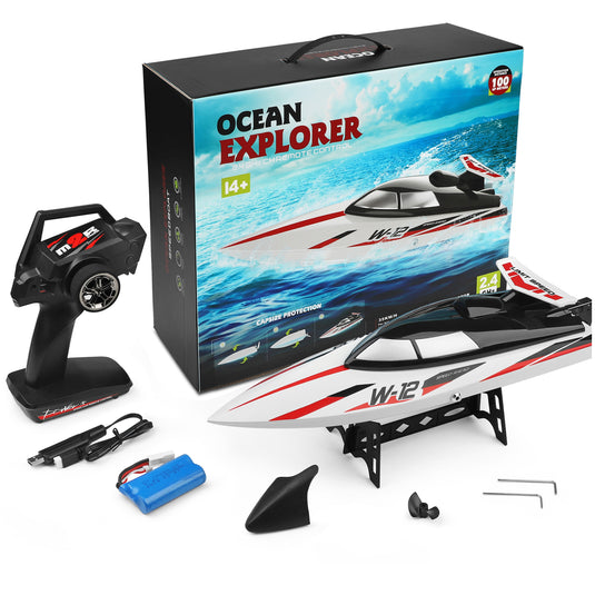WLtoys 912-A 35KM/H High Speed RC Racing Boat 2.4GHz Remote Control