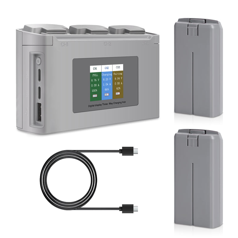 Load image into Gallery viewer, Mini 2 Series Intelligent Flight Battery 2400mAh 7.7V Replacement Battery Compatible with DJI Minin 2/Mini 2 SE/Mini 4K Up to 31Mins Flight Time