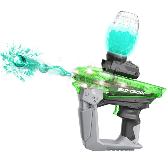 SKD CS001S Luminous Gel Ball Blaster with 5000PCS Water Gel Beads and 1000PCS Water Luminous Beads