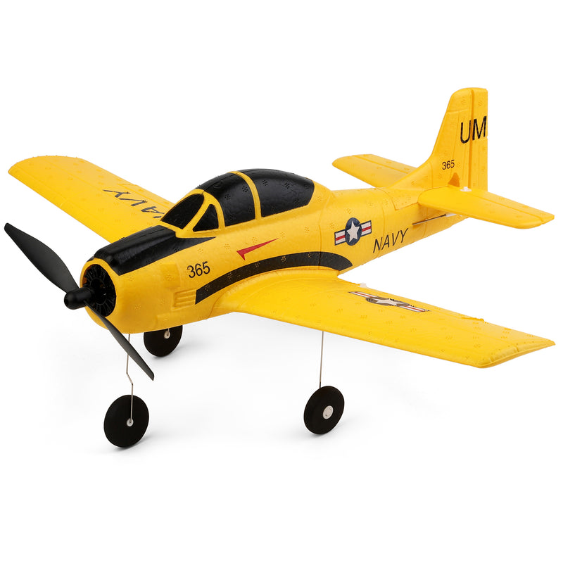 Load image into Gallery viewer, WLtoys A210 RC Airplane 380mm Wingspan 4 Channel With 6 Axis Gyroscope EPP Foam Plane 3D/6G Trojan T28 RC Airplane Toy PNP/BNF