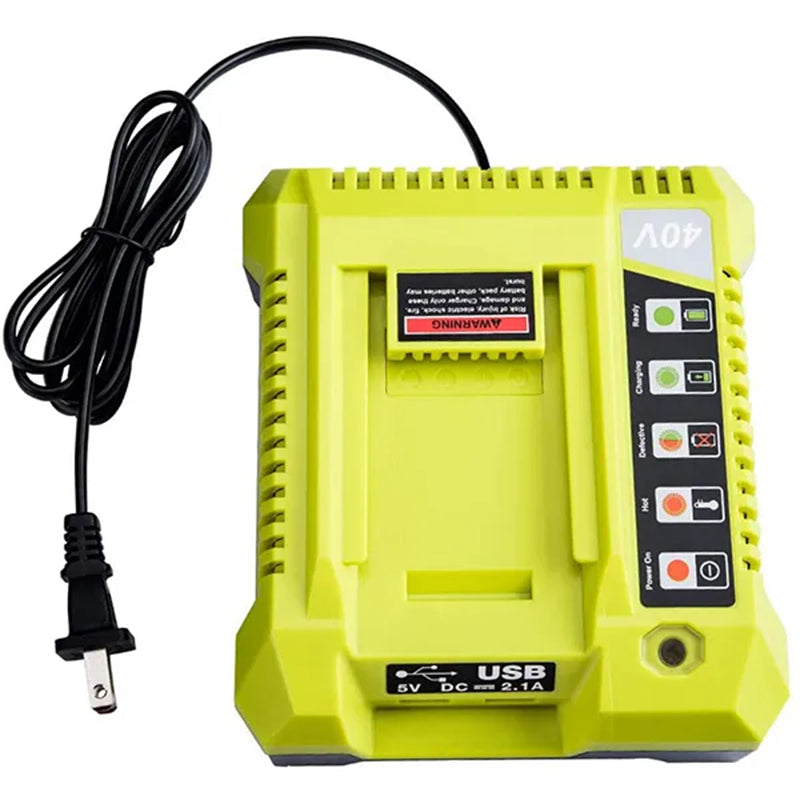 Load image into Gallery viewer, 40V Ryobi Tool Battery Charger Replacement for Ryobi OP401,1Pack