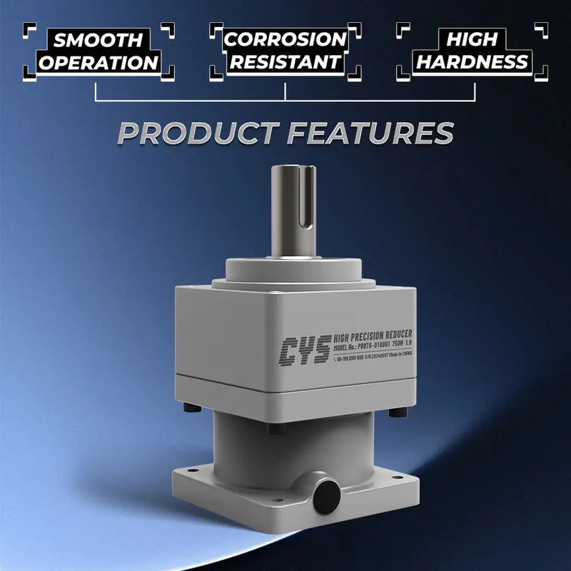 Load image into Gallery viewer, PB078-010902 400W motor reduction ratio 1:9 injection molding robot planetary reducer, 1 Pack(Direct Factory Sale)