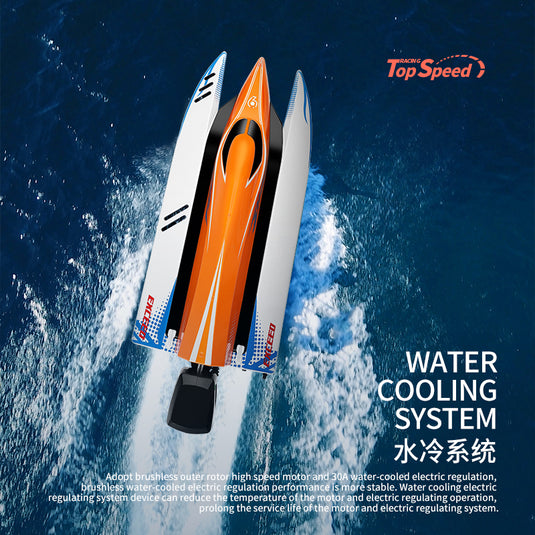 WLtoys 915-A 45KM/H High Speed RC Boat 2.4G Remote Control Racing Speed Brushless