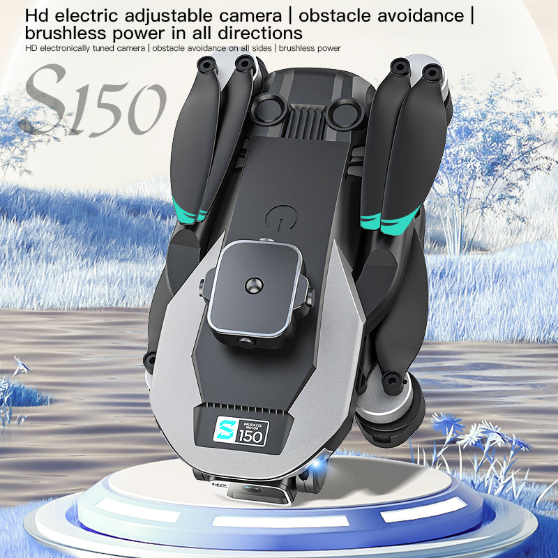 Load image into Gallery viewer, YiLe S150 Remote Control Drone Brushless Motor Aerial Photography High-Definition Optical Flow Electric Adjustment Dual Camera Obstacle Avoidance Aircraft