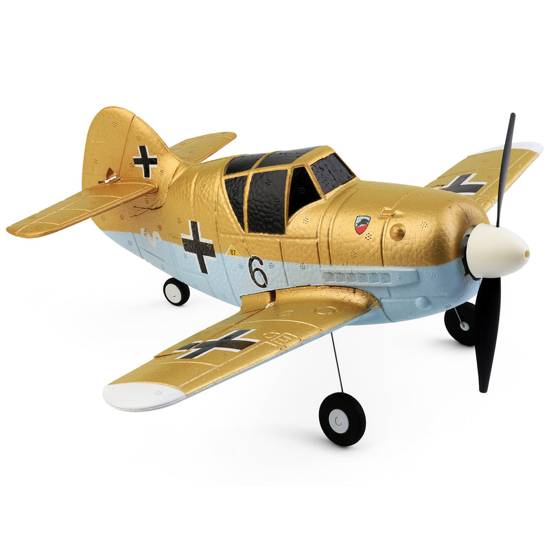 Load image into Gallery viewer, WLTOYS A250 BF-109 RC Airplane 2.4GHz 4CH 6-Axis Gyro RC Glider Aircraft