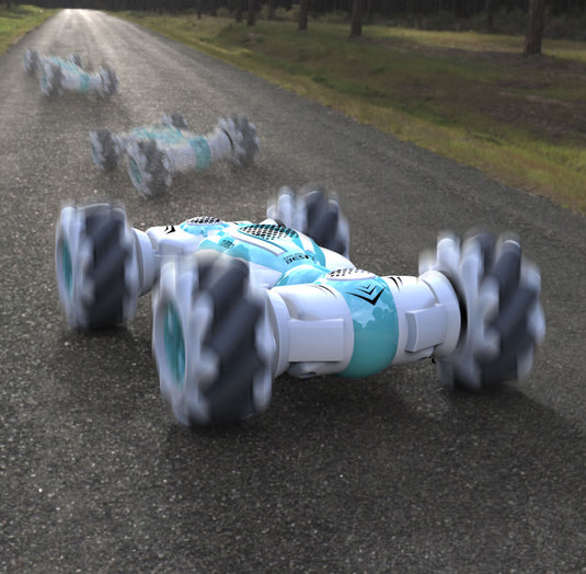RC Stunt Car 360 Degree Double-side Roll 2.4G RC Twist Car with LED Lights