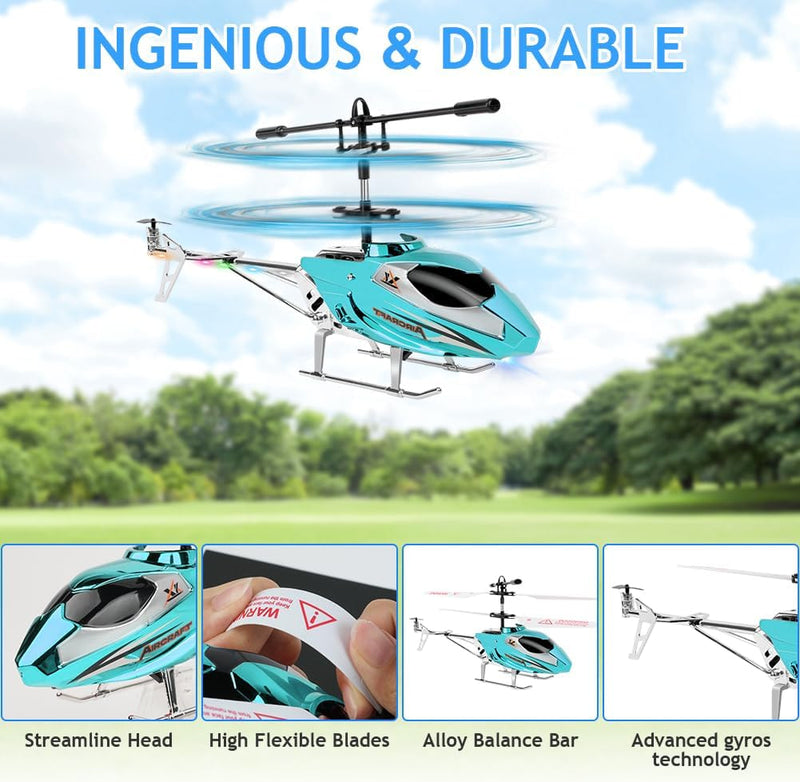 Load image into Gallery viewer, XK7 RC Rocket Toy, 2.4G 3.5CH Remote Control Rocket with Water Mist Spray & LED Lights, One-Key Operation, Space Gift for Kids and Adults