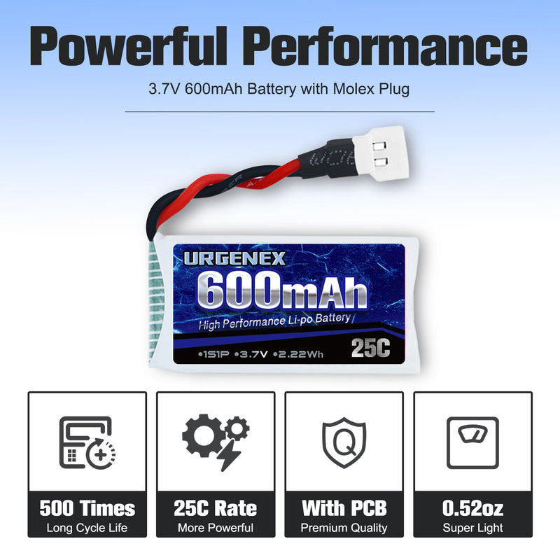 Load image into Gallery viewer, 3.7V Lipo Battery 600mah RC Drone Battery for Syma RC Drone