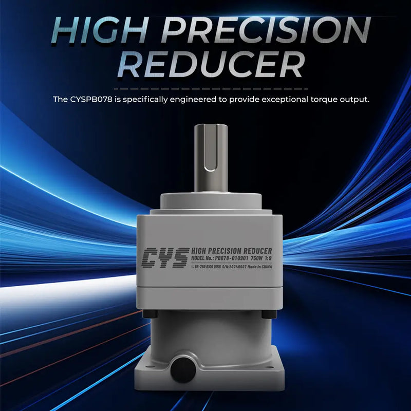 Load image into Gallery viewer, PB078-010902 400W motor reduction ratio 1:9 injection molding robot planetary reducer, 1 Pack(Direct Factory Sale)