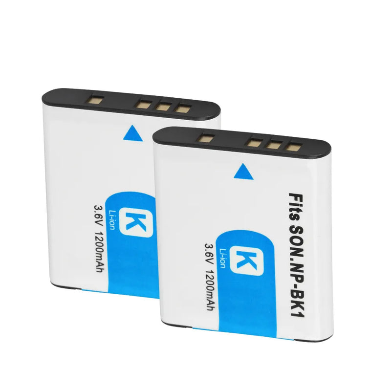 Load image into Gallery viewer, NP-BK1 3.6V Digital Battery 1200mAh For SONY A58 A65 A77 A450 A550 A560 A580 A900 A200 A300 A350 A700 A850 F717 FM500H Camera Batteries