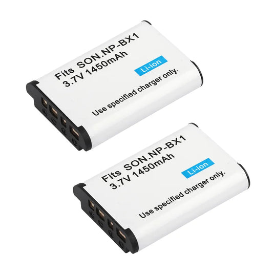 NP-BX1 3.7V Rechargeable Battery 1450mAh For Sony HX300 HX400 HX50 HX60 DSC RX1 RX100 AS100V AS300 M3 M2 AS15 WX350  Camera Batteries