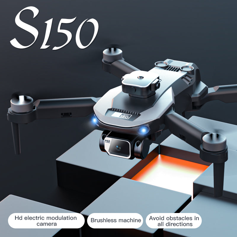 Load image into Gallery viewer, YiLe S150 Remote Control Drone Brushless Motor Aerial Photography High-Definition Optical Flow Electric Adjustment Dual Camera Obstacle Avoidance Aircraft