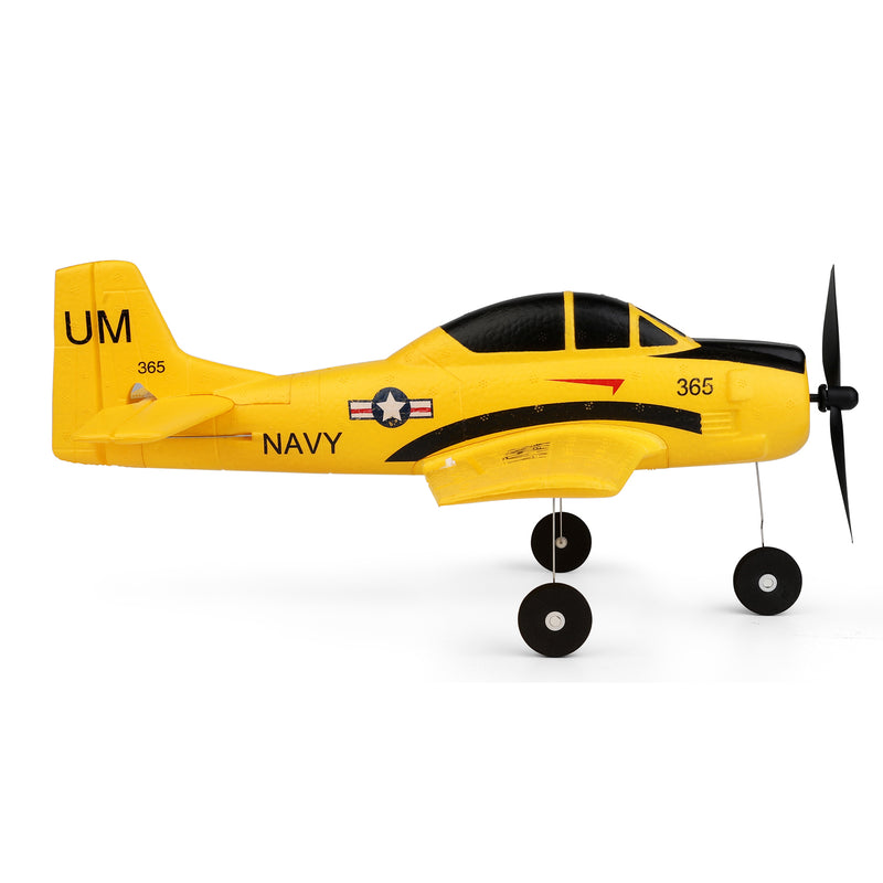 Load image into Gallery viewer, WLtoys A210 RC Airplane 380mm Wingspan 4 Channel With 6 Axis Gyroscope EPP Foam Plane 3D/6G Trojan T28 RC Airplane Toy PNP/BNF