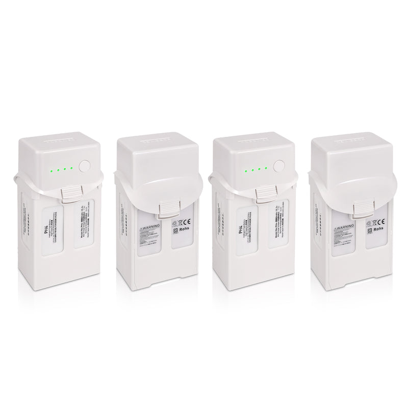 Load image into Gallery viewer, Phantom 4 Intelligent Flight Battery 15.2V 9000mAh High Capacity Replacement Battery Compatible with DJI Phantom 4/4 Pro/4 Pro V2.0/4 Pro Plus/4 Advanced/4 RTK Drone, Up to 45Mins Flight Time